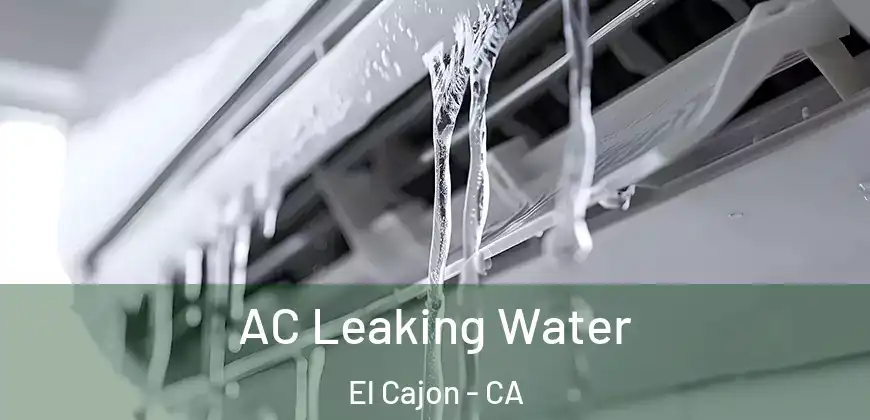 AC Leaking Water El Cajon - CA