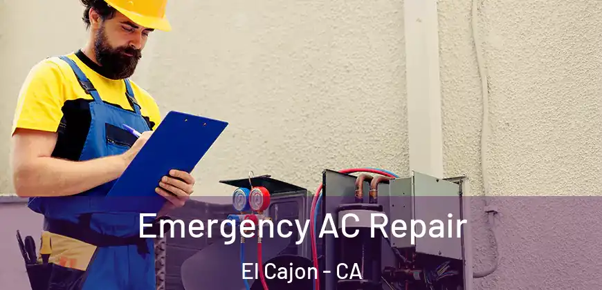  Emergency AC Repair El Cajon - CA