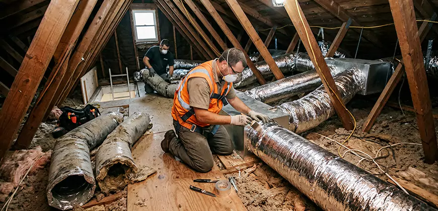 AC Duct Replacement in El Cajon