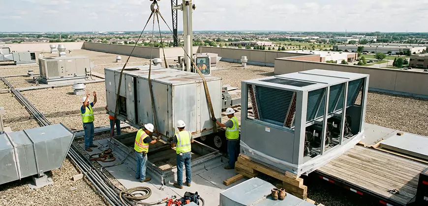 Commercial Air Handling Unit Replacement in El Cajon