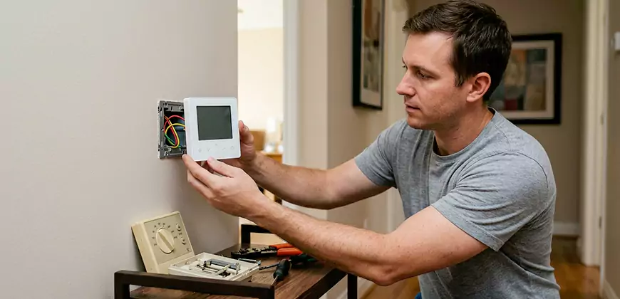 AC Control Panel Replacement in El Cajon