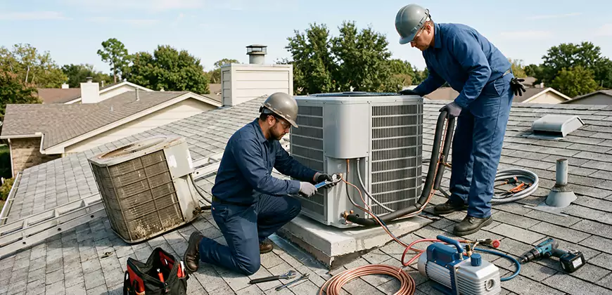 High-Efficiency Condenser Installation in El Cajon